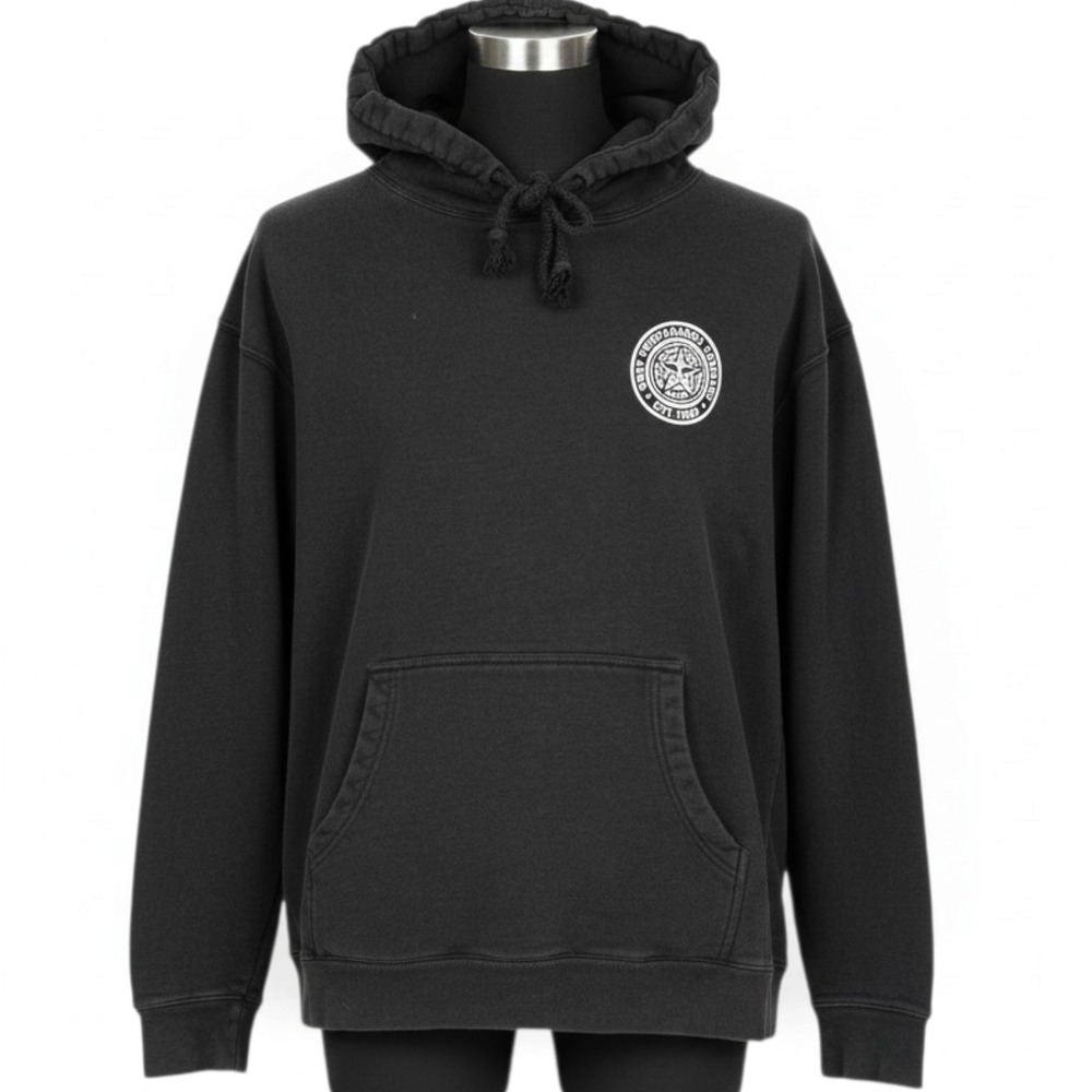 OBEY Propaganda Company Mens M Heavy Cotton Make Art Not War Graphic Hoodie